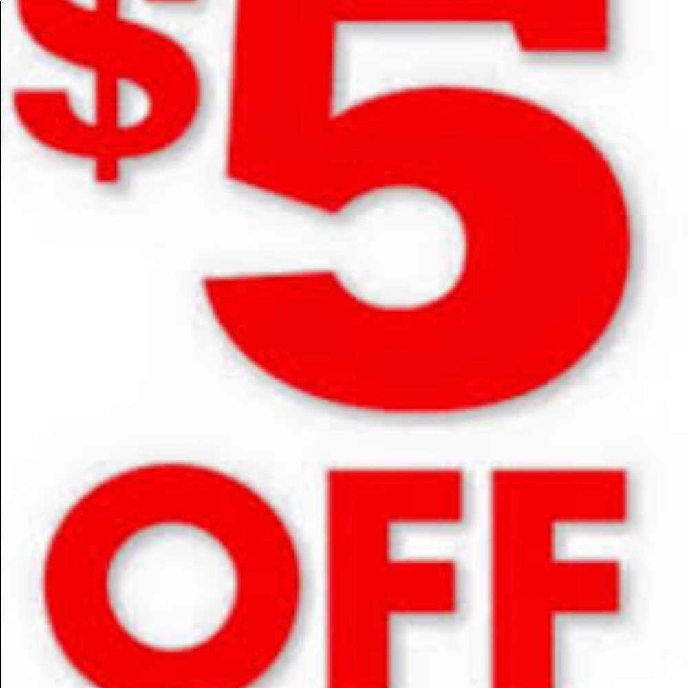$5 off black Friday sale any item to save shipping